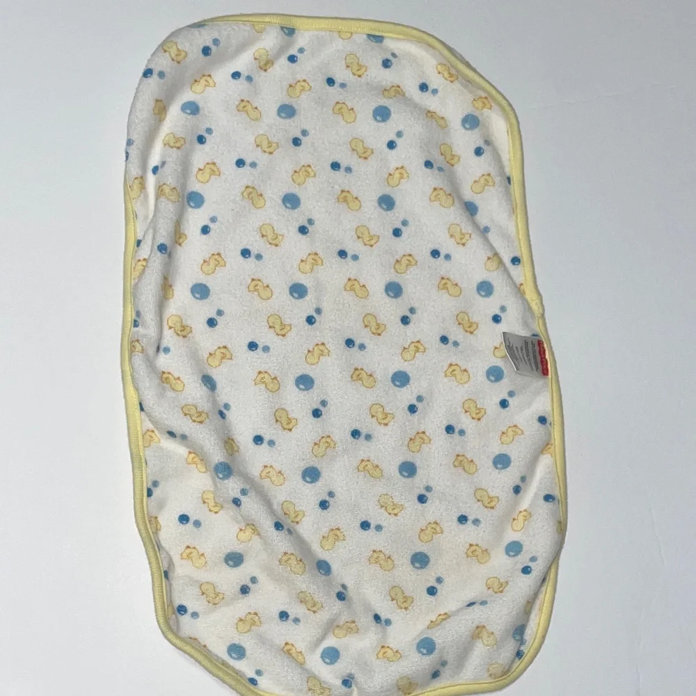 Fisher-Price Yellow Duck Bib and Towel Set - Picture 7 of 8
